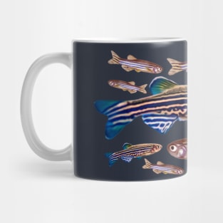 Zebrafish Danio Model Organism Genetics Biology Pattern Mug